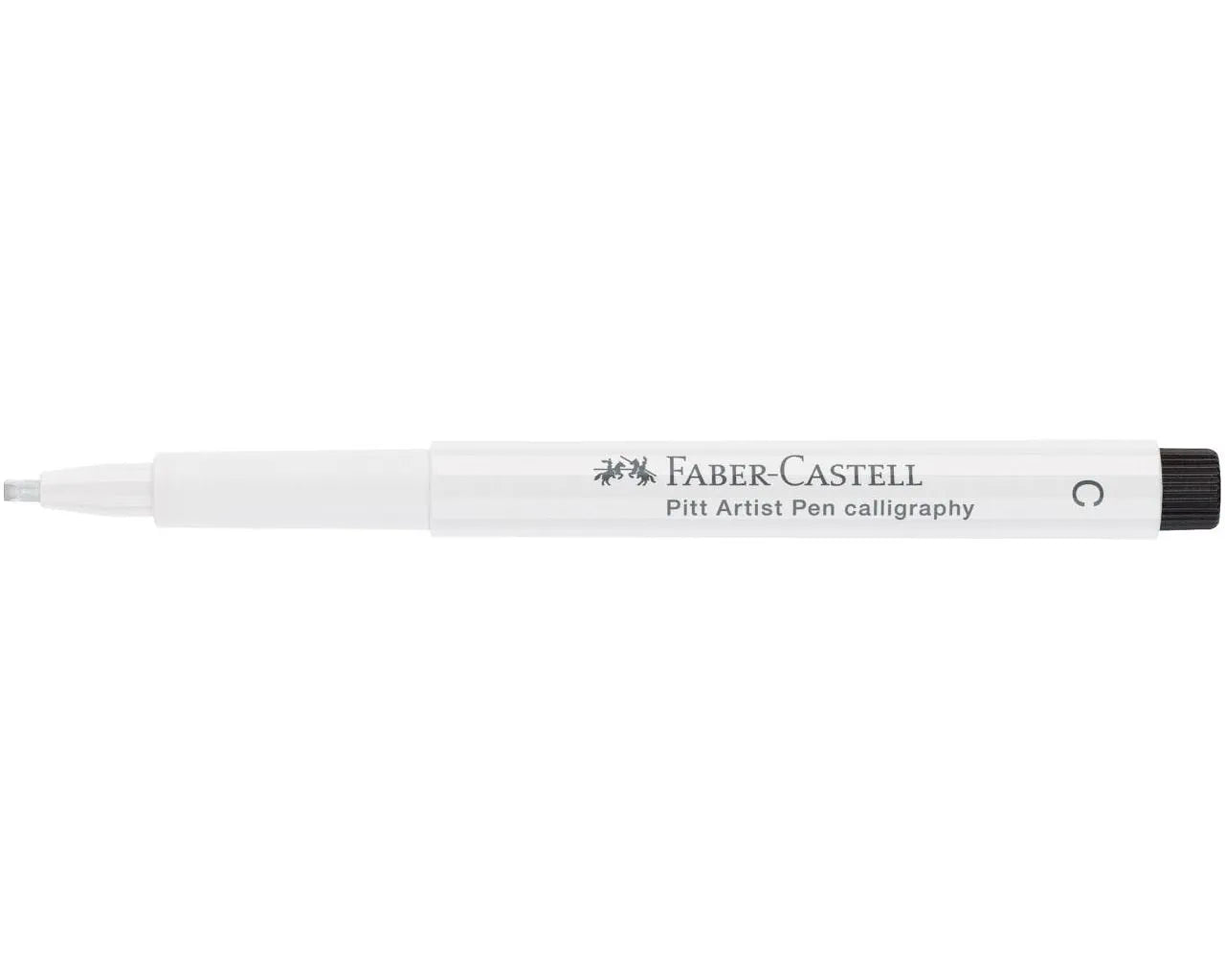 Faber-Castell Pitt Artist Pen Calligraphy India ink pen, white 167501