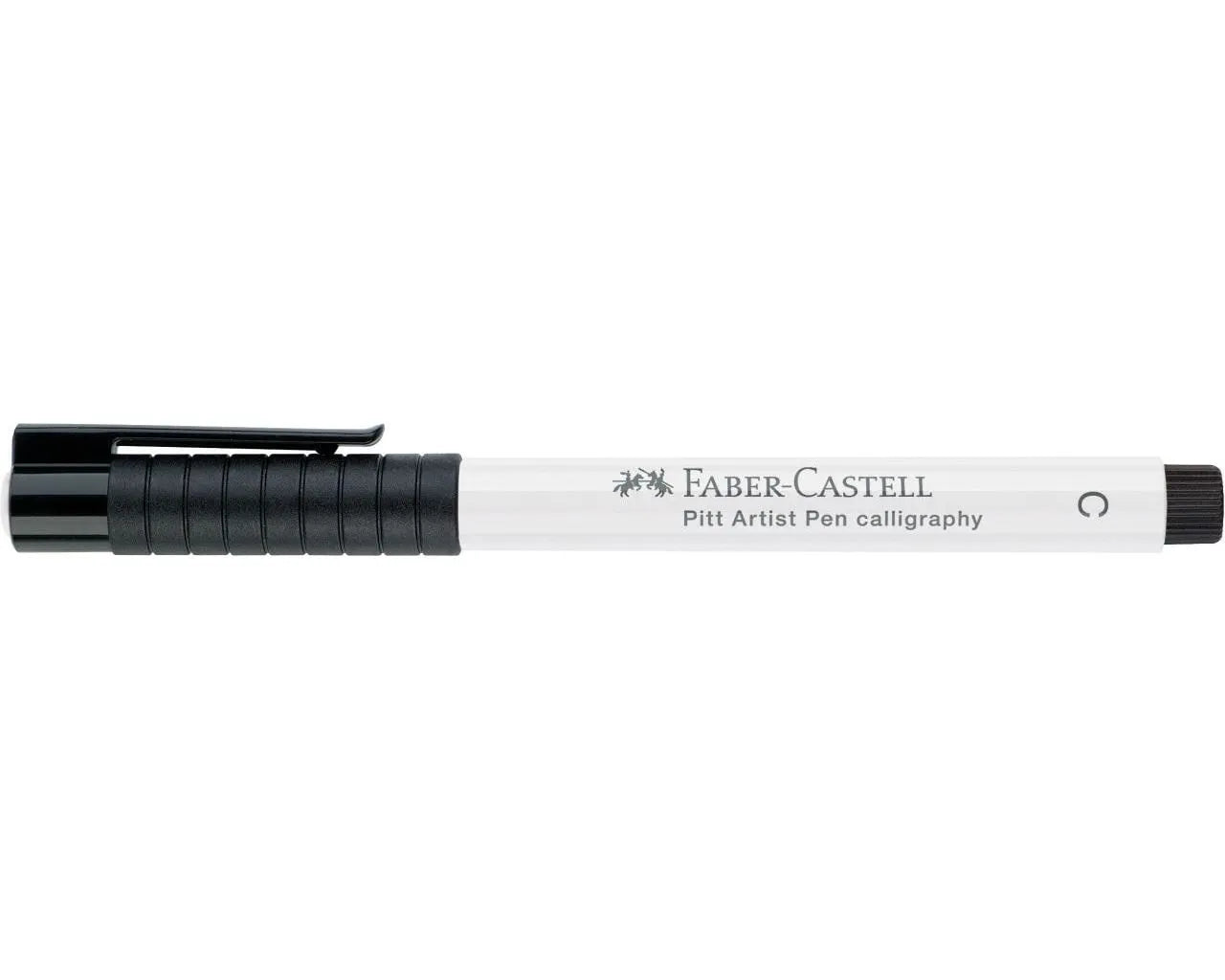 Faber-Castell Pitt Artist Pen Calligraphy India ink pen, white 167501
