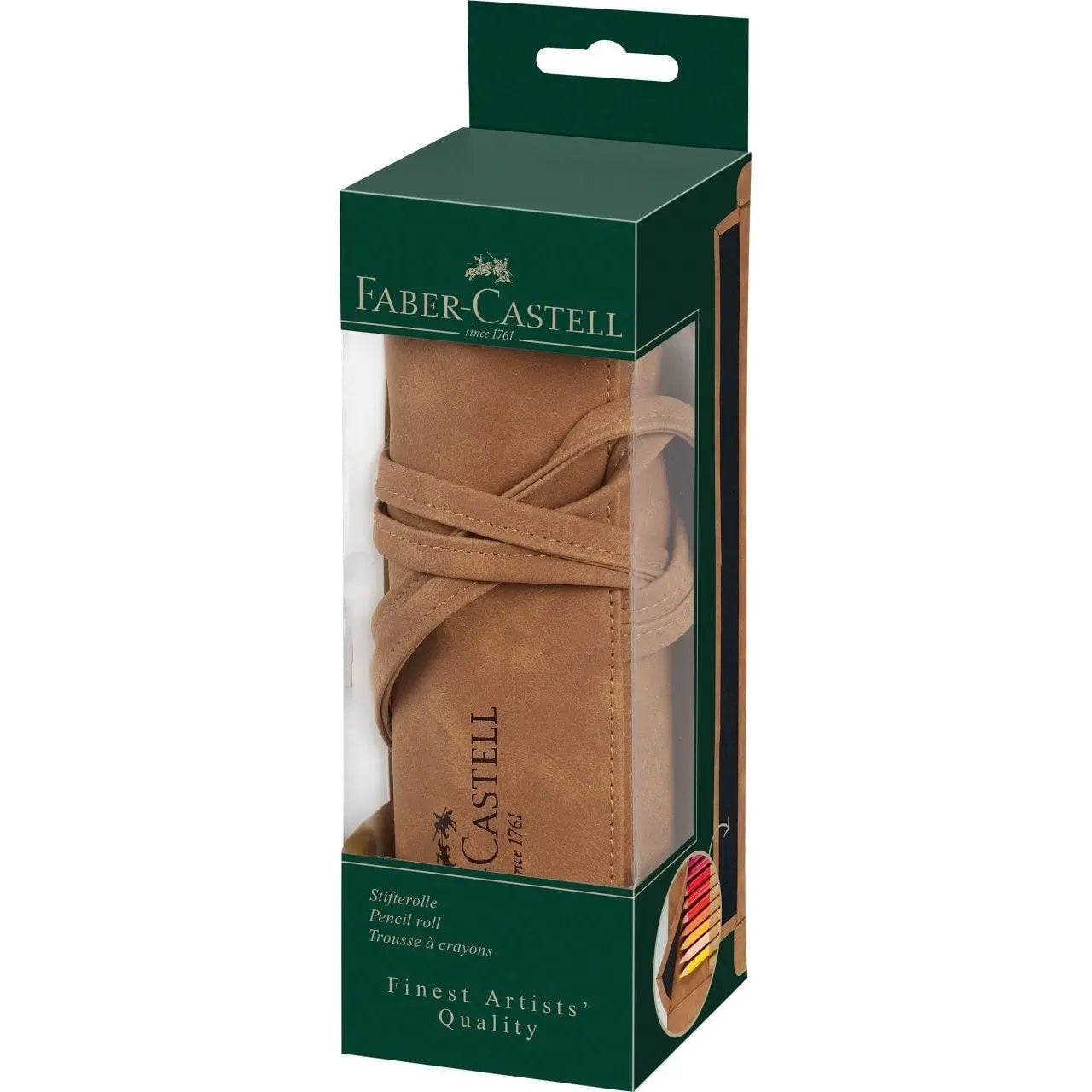 Faber-Castell Art & Graphic pencil roll, empty 180010