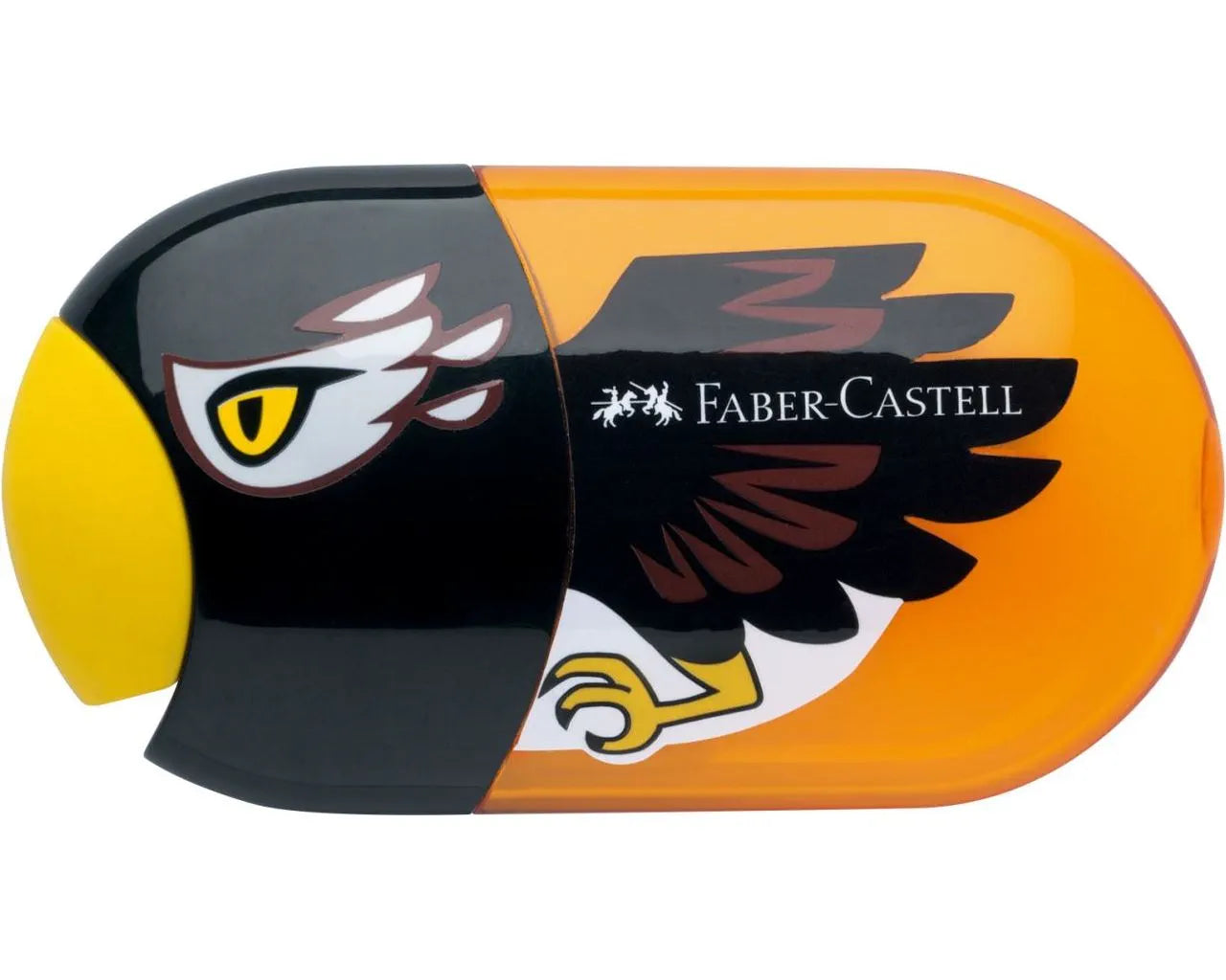 Faber-Castell Animal motif twin sharpening box with eraser motif eagle 183527