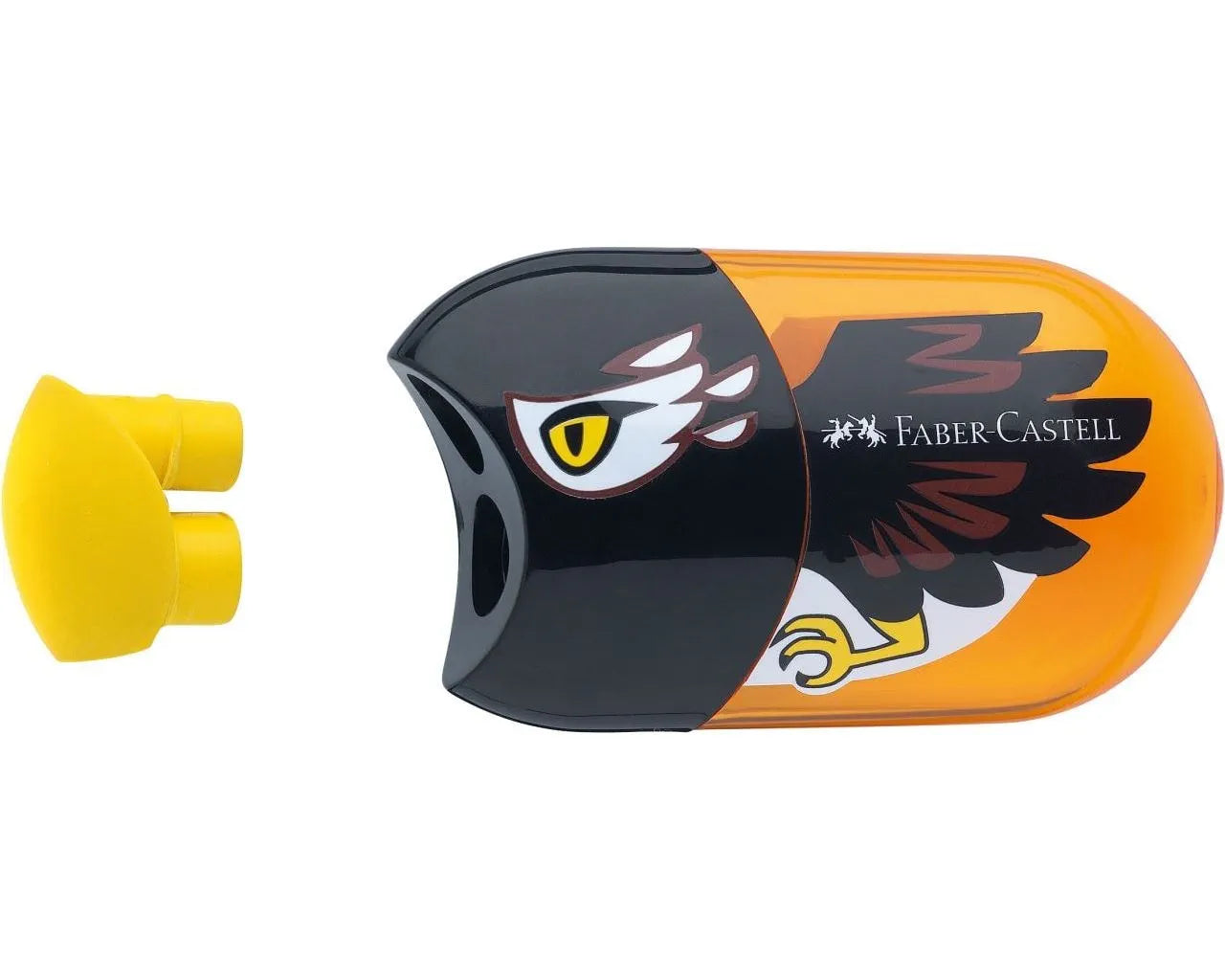 Faber-Castell Animal motif twin sharpening box with eraser motif eagle 183527