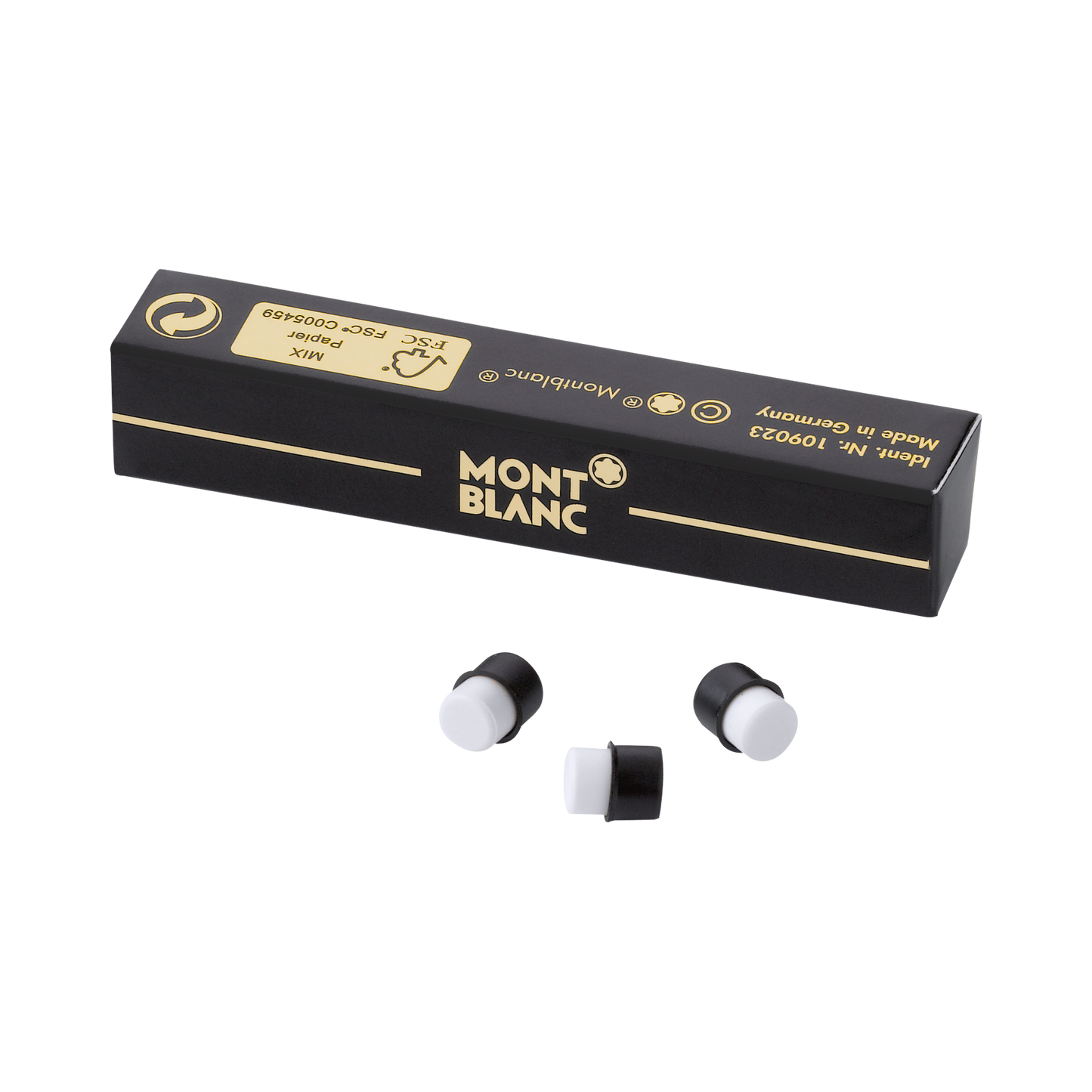 Montblanc Mechanical Pencil Eraser Refills, 10 pcs 109023