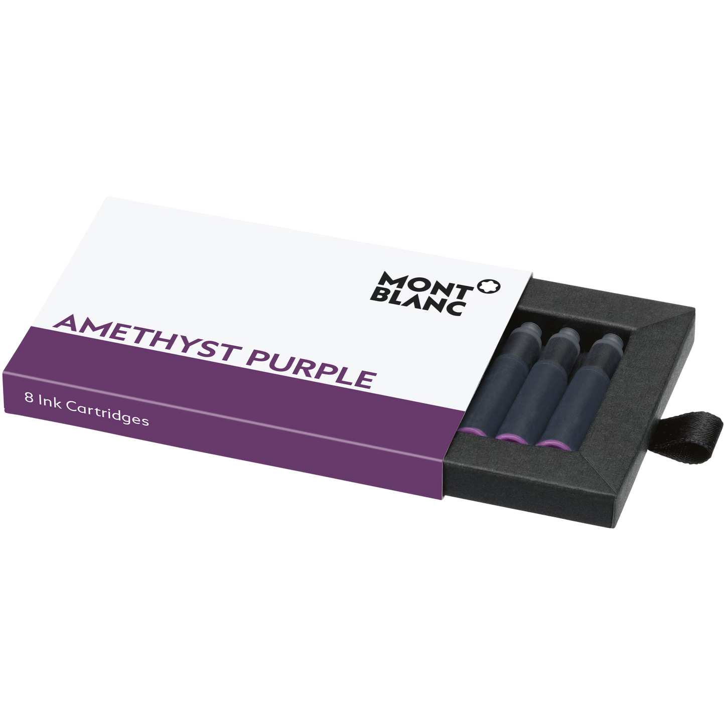 Montblanc Ink Cartridges, Amethyst Purple - 8-unit package 128200