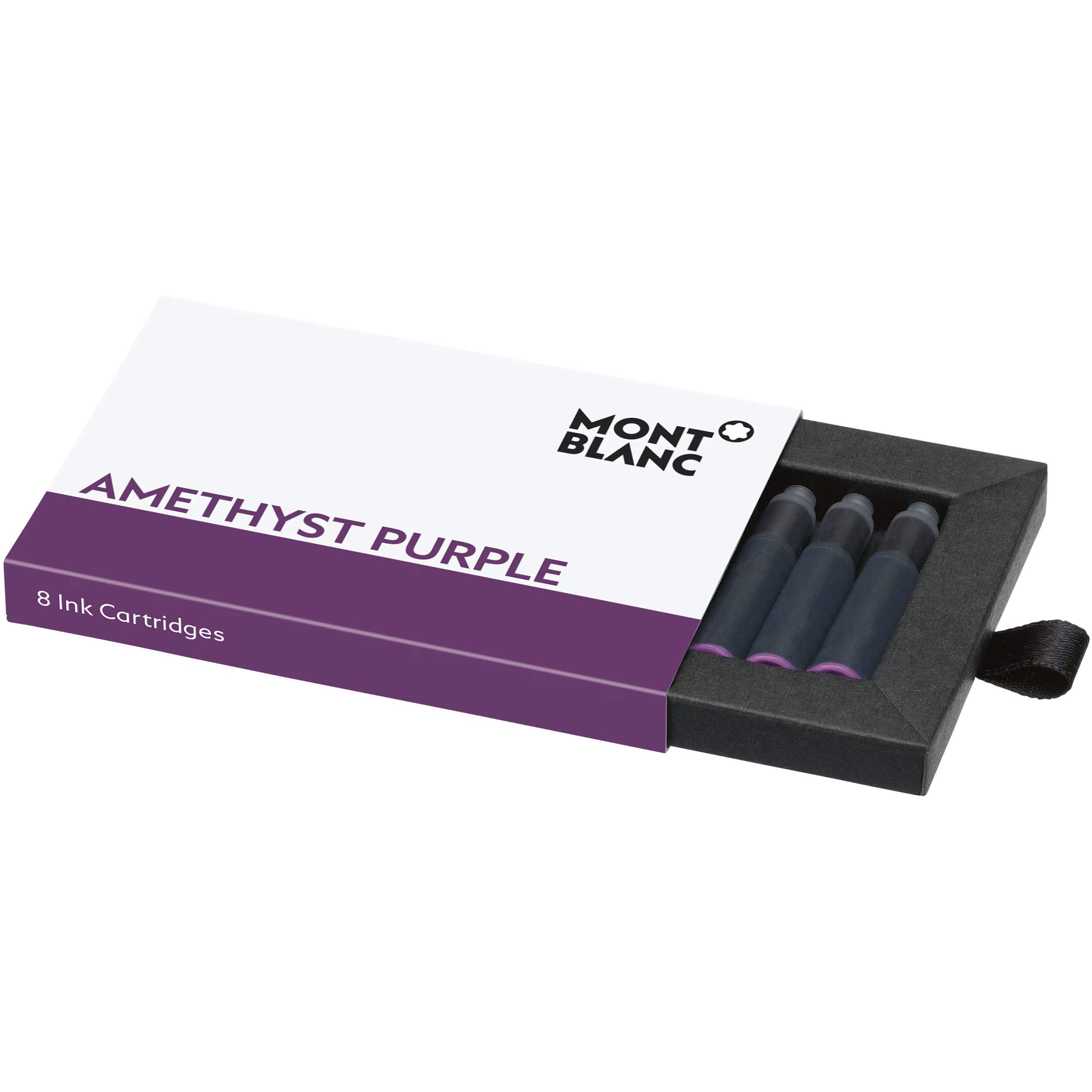 Montblanc Ink Cartridges, Amethyst Purple - 8-unit package 128200