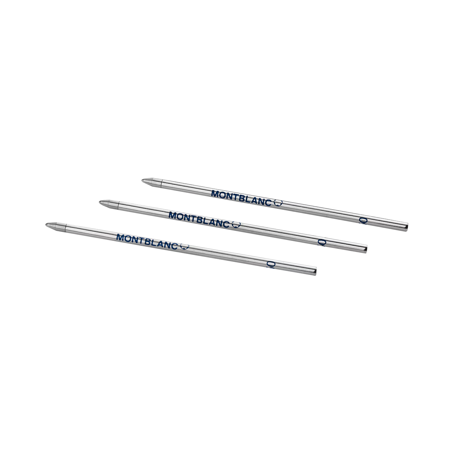 Montblanc 3 Ballpoint Small Refills, Royal Blue - Medium 128223