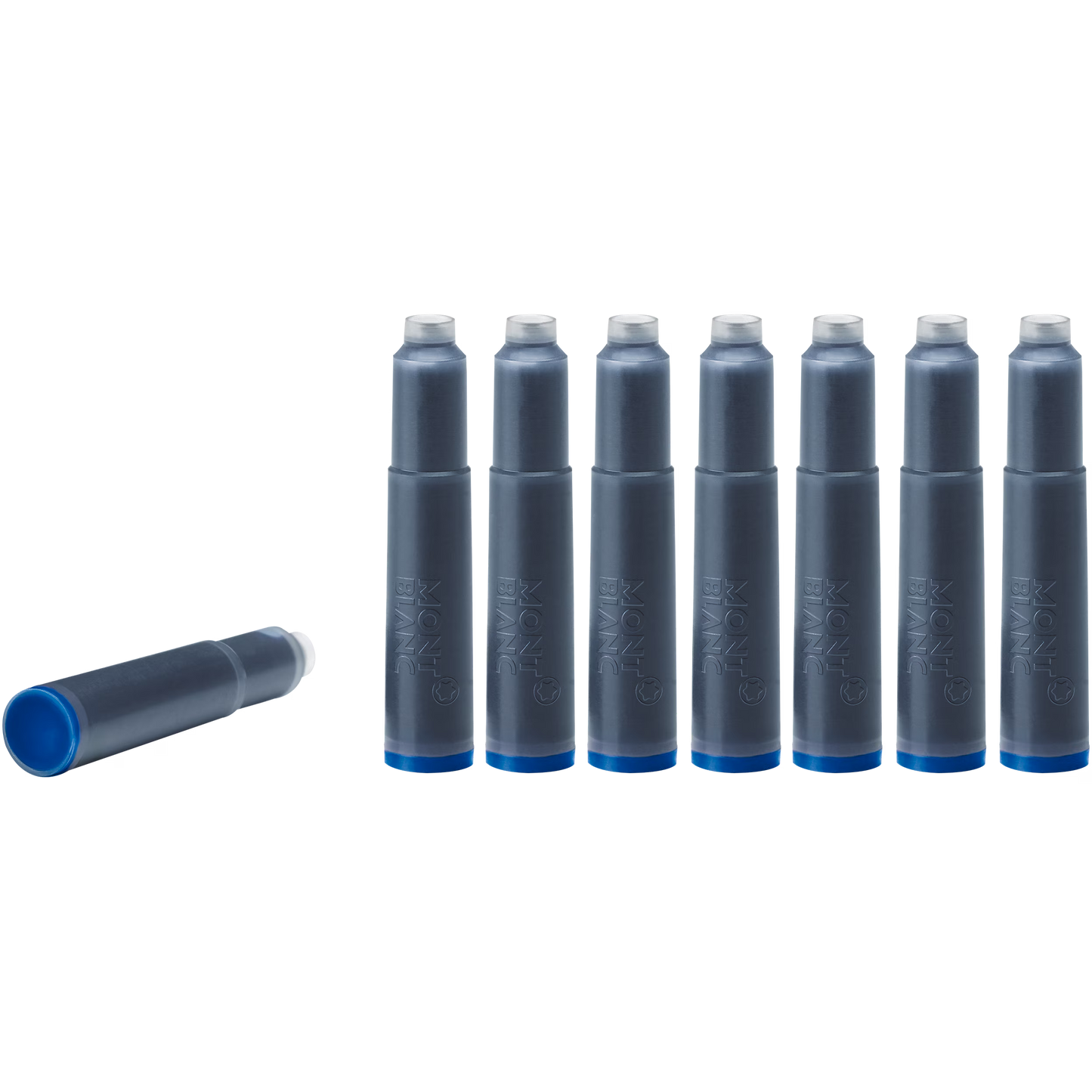 Montblanc Ink Cartridges, Midnight Blue - 8-unit package 128199