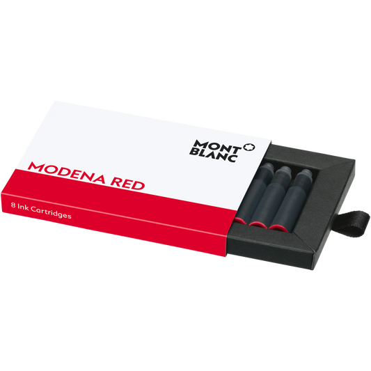 Montblanc Ink Cartridges, Modena Red - 8-unit package 128205