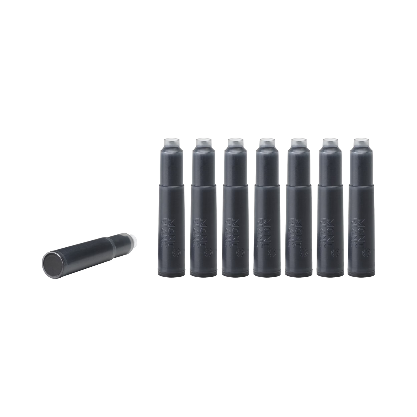 Montblanc Ink Cartridges, Permanent Black - 8-unit package 128209