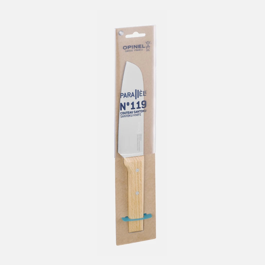 Opinel N°119 Parallèle Santoku Kitchen Knife 001819