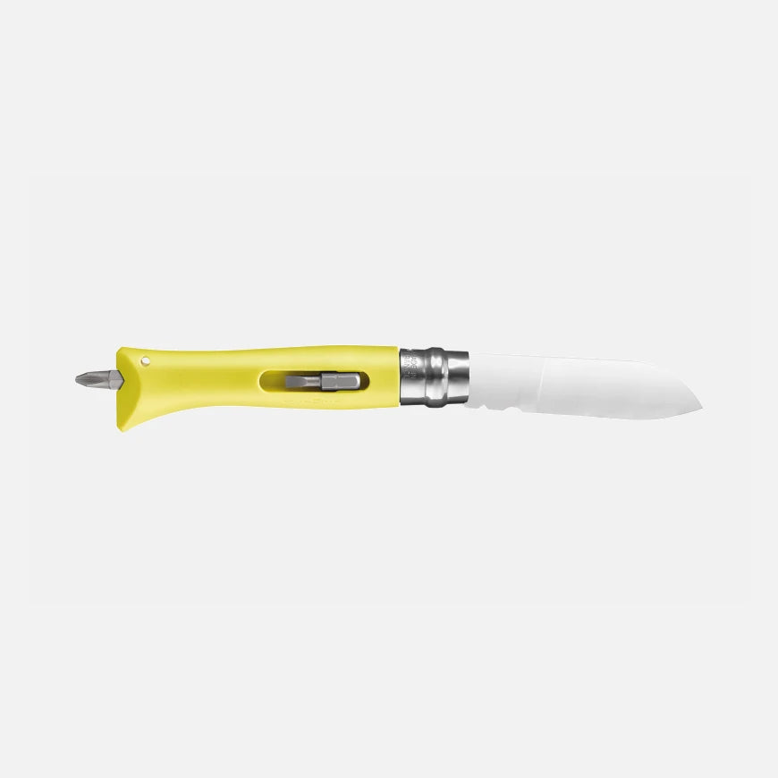 Opinel No.09 DIY Folding Utility Knife Yellow 001804