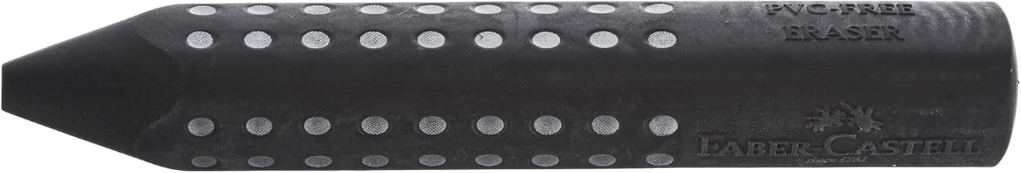 Faber-Castell Grip 2001 Triangular Eraser, Black 287199