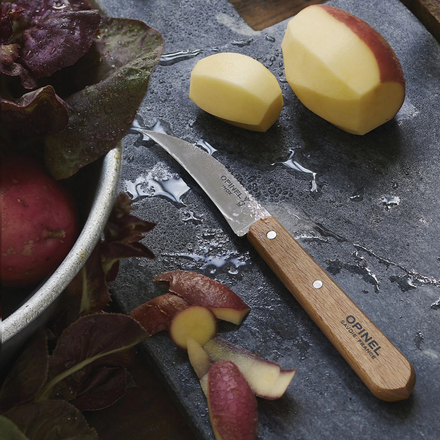 Opinel N°114 Natural Vegetable Knife 001923