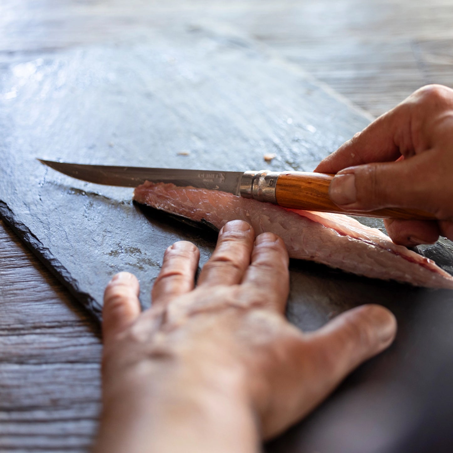 Opinel No.12 Olive Effilé - New version Stainless Steel Pocket Knive 002564