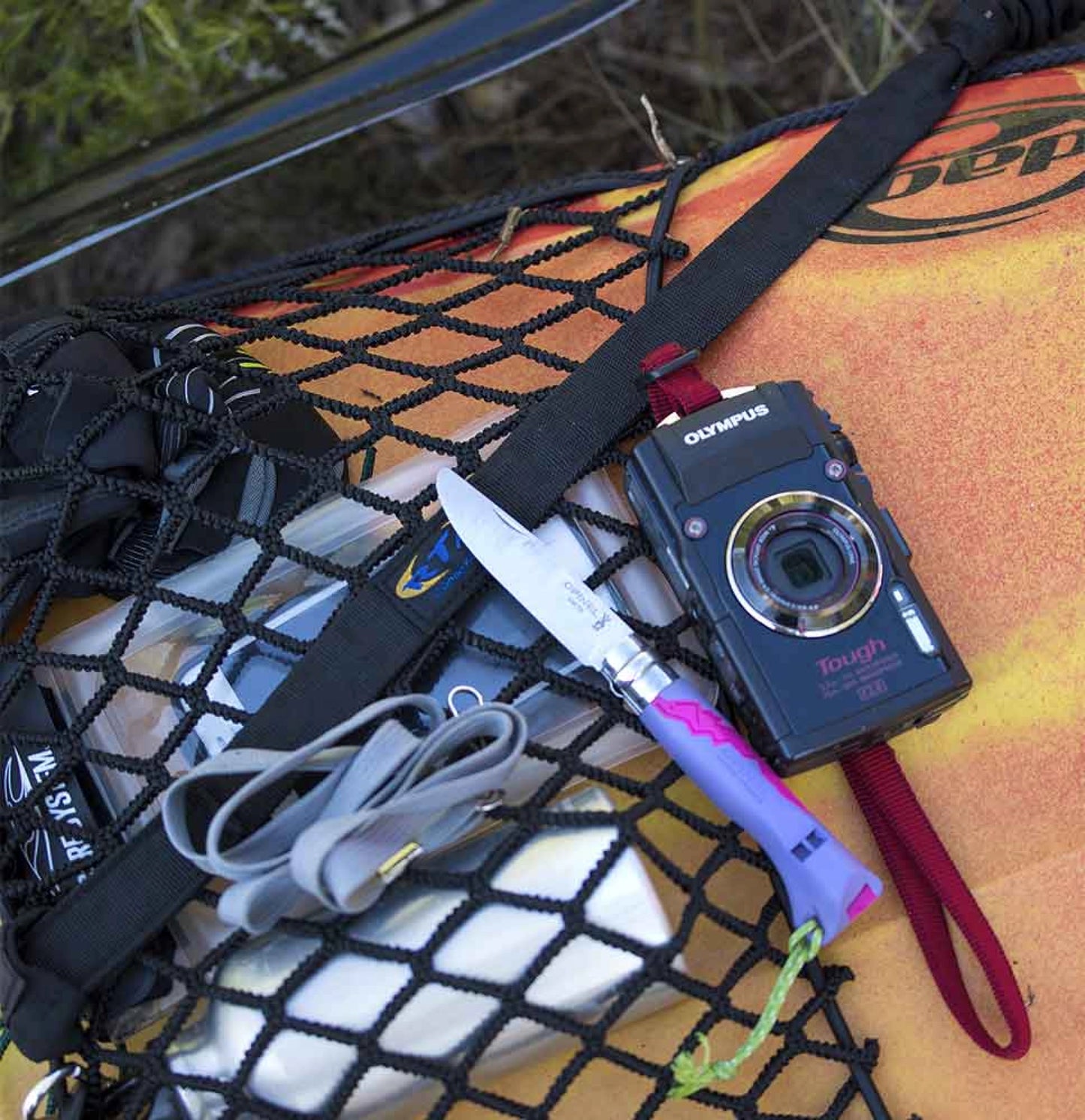 Opinel No.07 Outdoor Junior Purple Folding Knife 002152