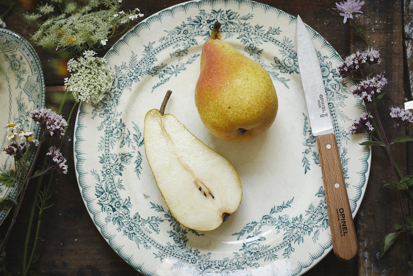 Opinel N°112 Set of 2 Paring Knives Natural 001223