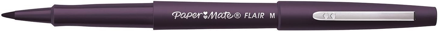 Paper Mate Flair Felt Tip Pens, Medium Point (0.7mm), Tropical & Assorted Colors, 24 Count 982655