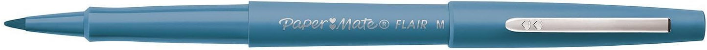 Paper Mate Flair Felt Tip Pens, Medium Point (0.7mm), Tropical & Assorted Colors, 24 Count 982655