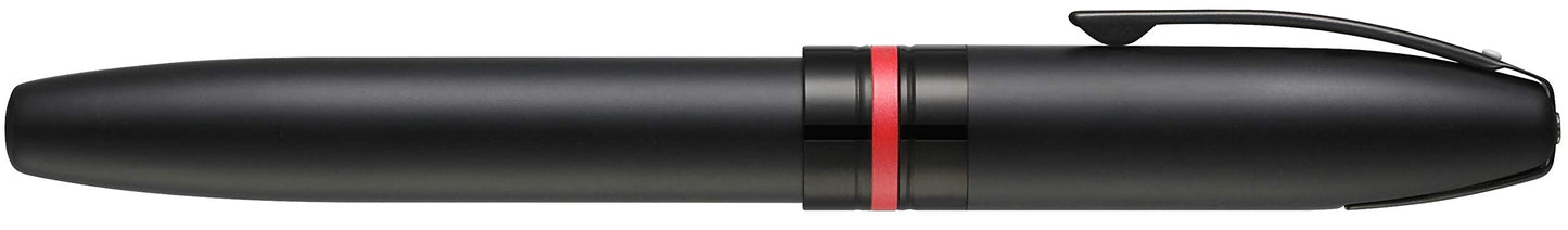 Sheaffer Icon Matte Black with Gloss Black PVD Appts. Fountain Pen - Fine Nib (E0910843)