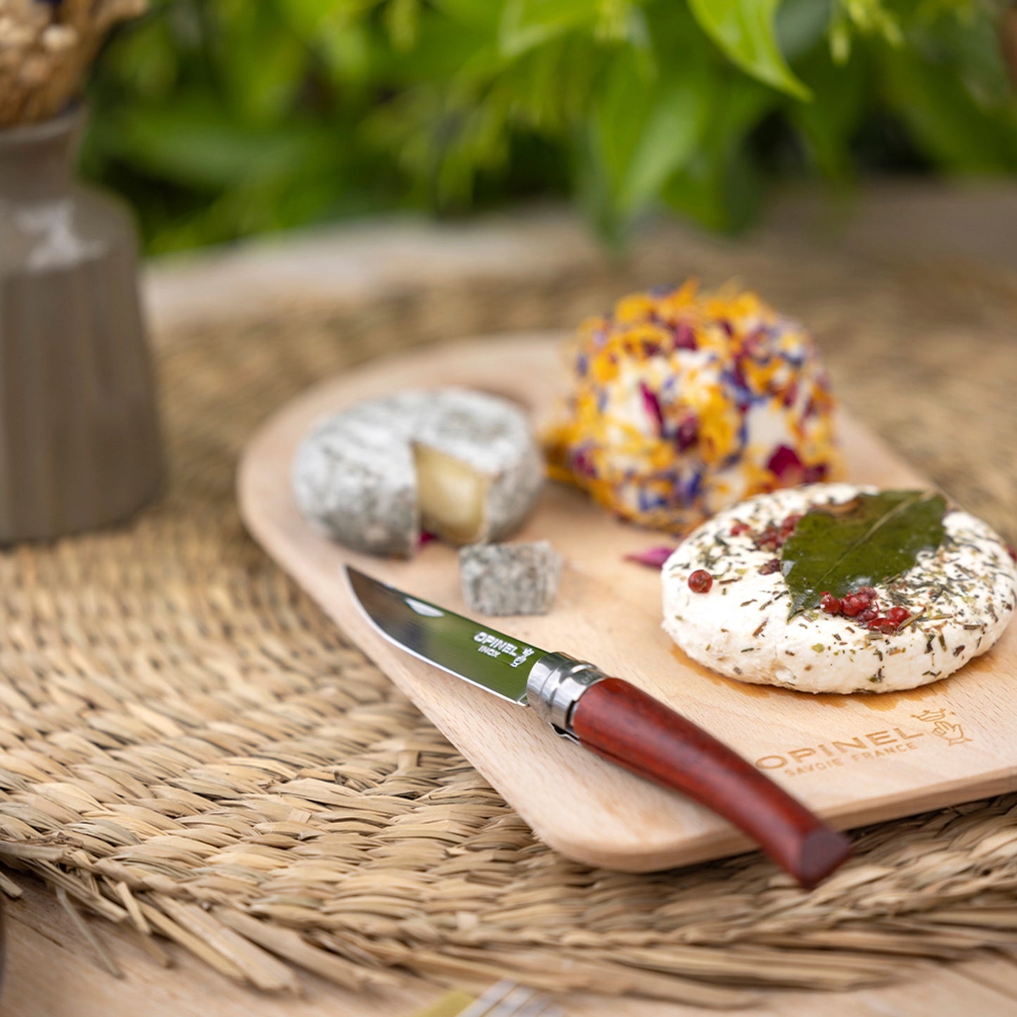 Opinel No.08 Padouk Effilé - New version Stainless Steel Pocket Knive 002554