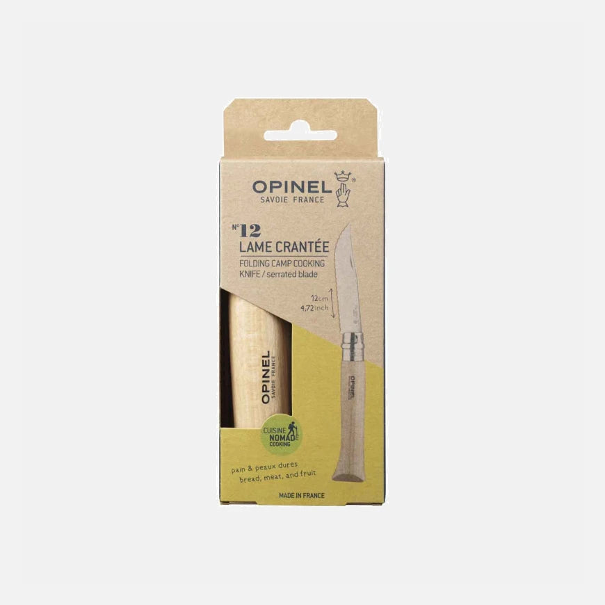 Opinel No.12 Serrated Folding Knife 002441