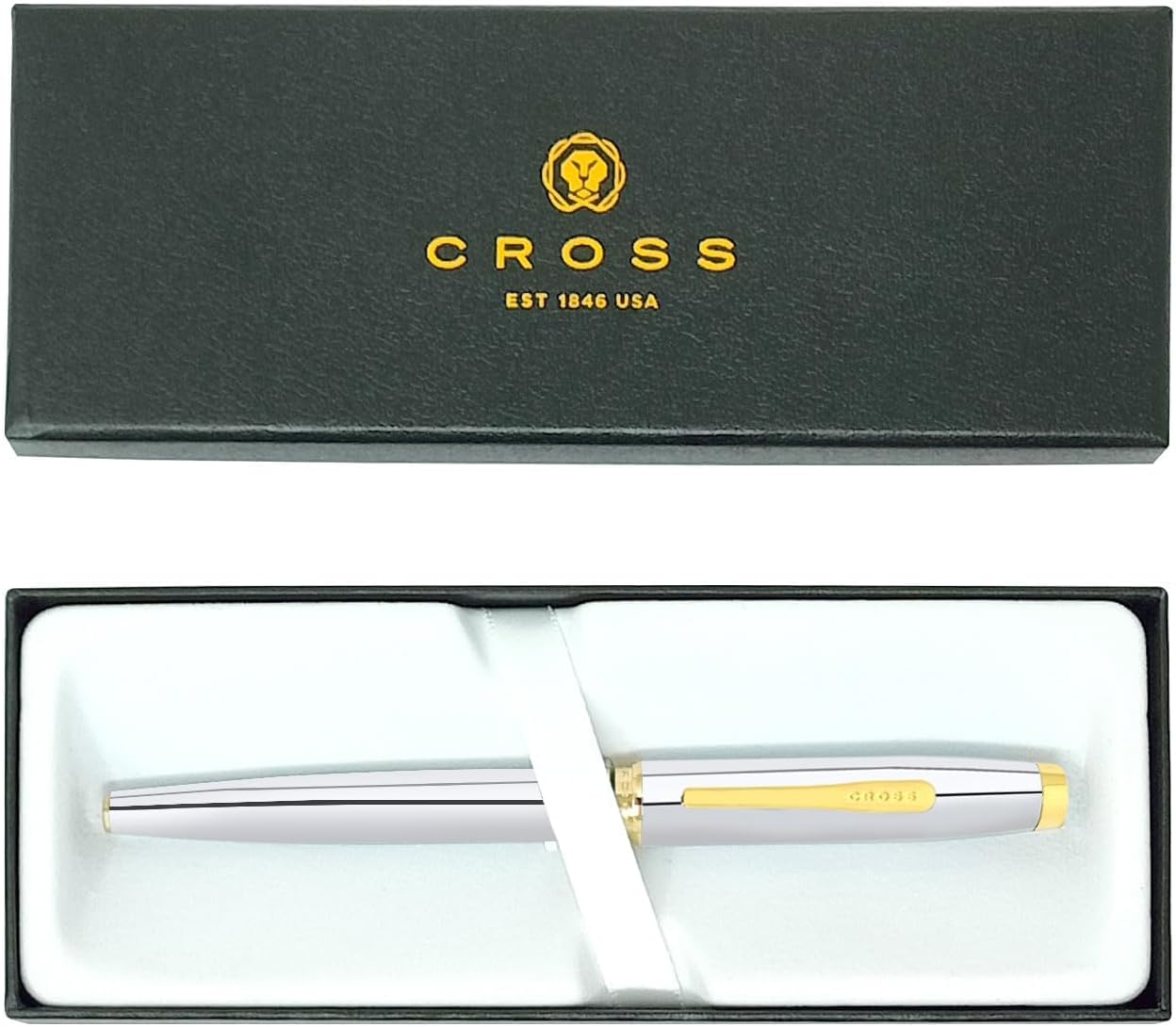 Cross Coventry Polished Chrome with Gold-Tone Fine Nib Fountain Pen AT0666-2FF