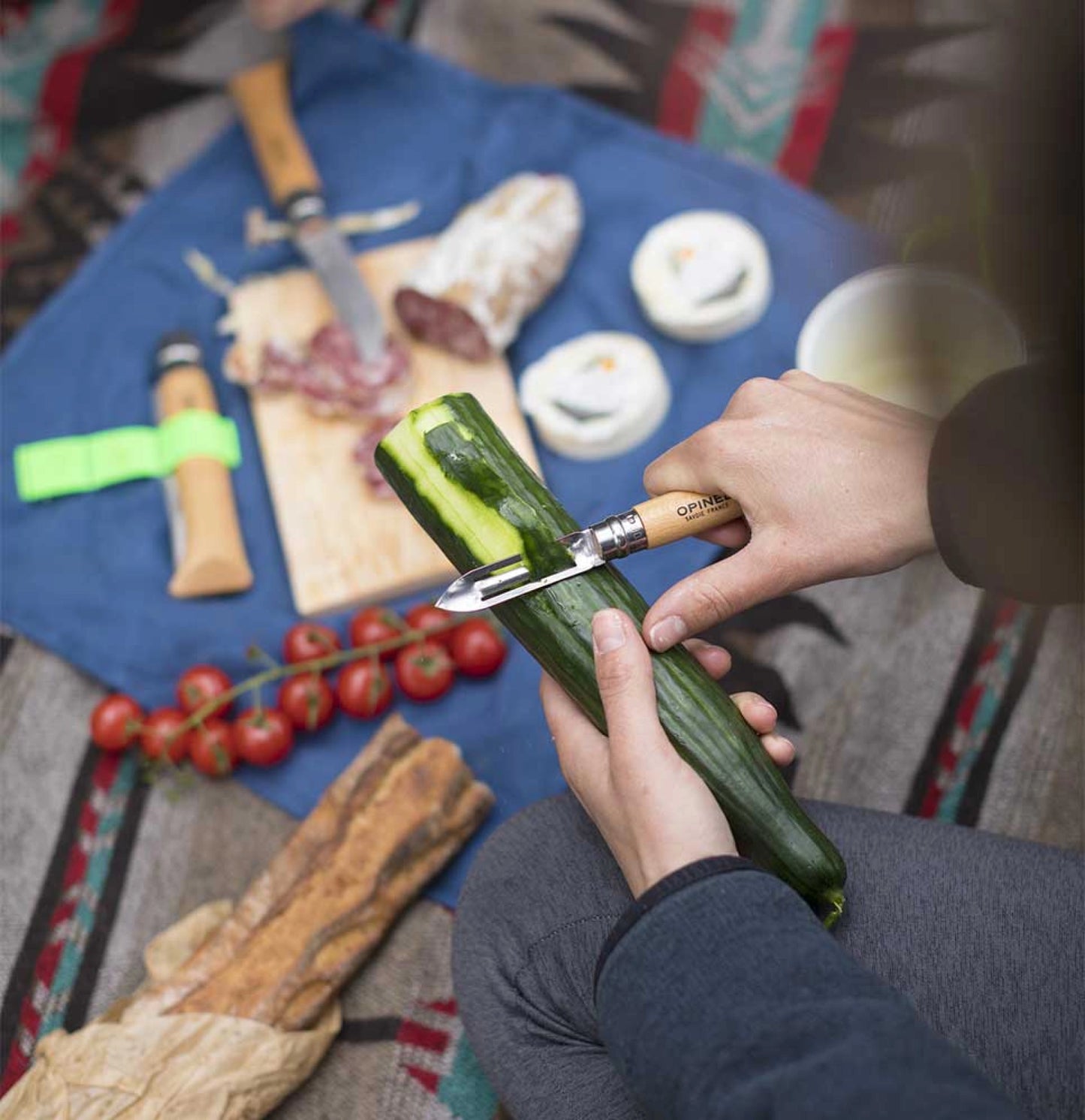 Opinel No.06 Folding Peeler 002440