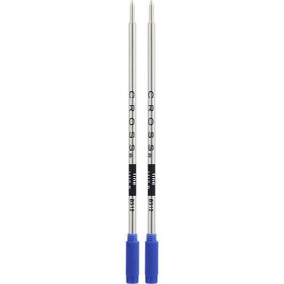 Cross Ballpoint Pen Refill - Blue - Fine - Dual Pack 8512-2