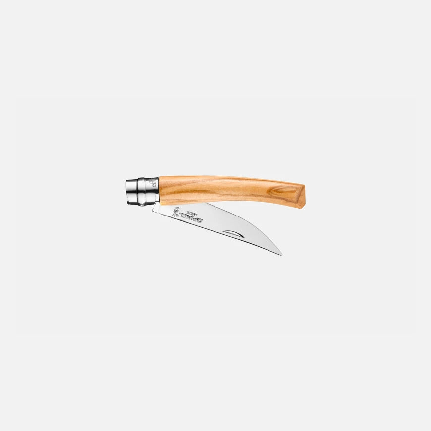 Opinel No.08 Olive Effilé - New version Stainless Steel Pocket Knive 002563