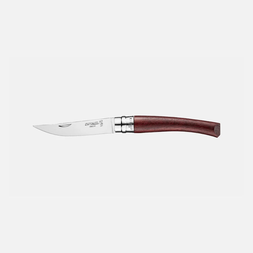 Opinel No.08 Padouk Effilé - New version Stainless Steel Pocket Knive 002554