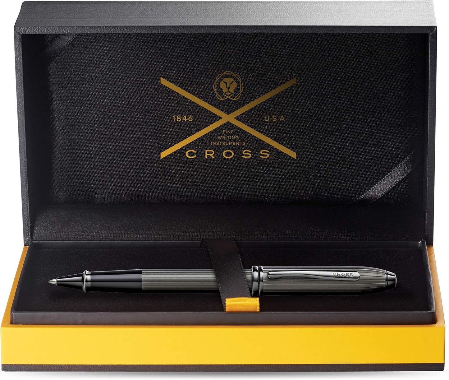 Cross Townsend Matte Black PVD Rollerball Pen AT0045-60