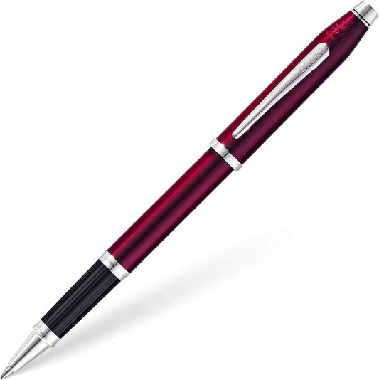 Cross Century II Translucent Plum Lacquer Refillable Gel Ink Rollerball Pen, Medium AT0085-114