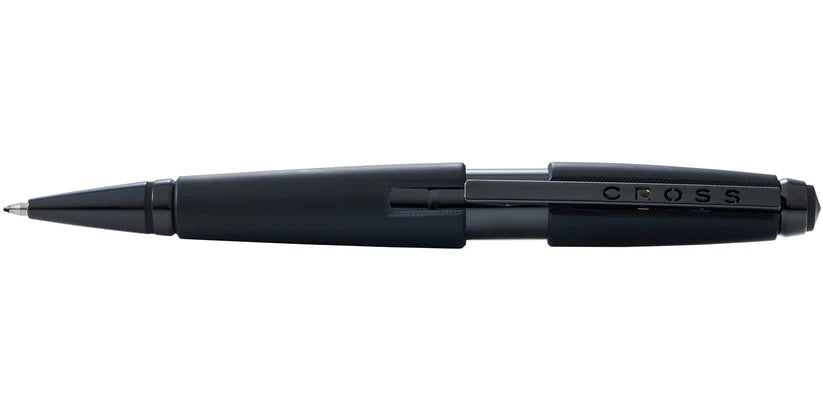 Cross Edge Matte Black Lacquer Gel Rollerball Pen AT0555-11