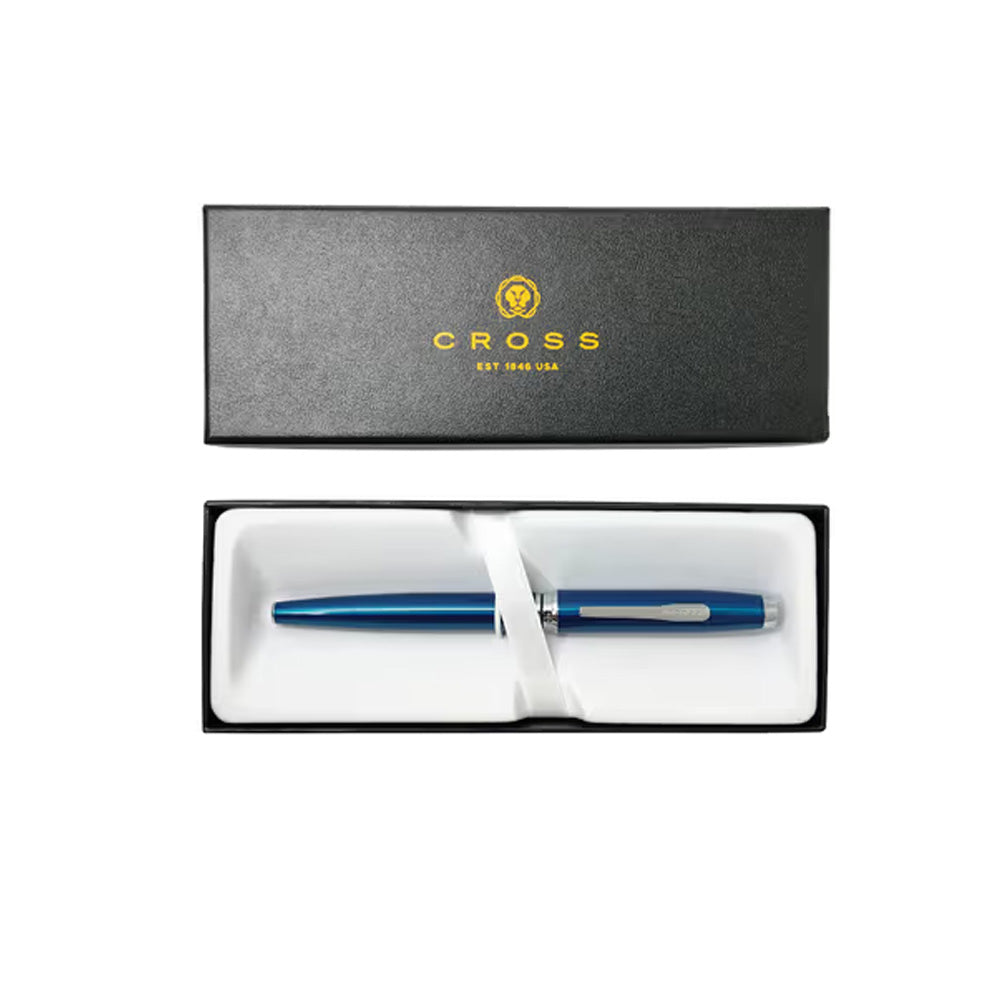 Cross Coventry Blue Lacquer Fine Nib Fountain Pen AT0666-9FS