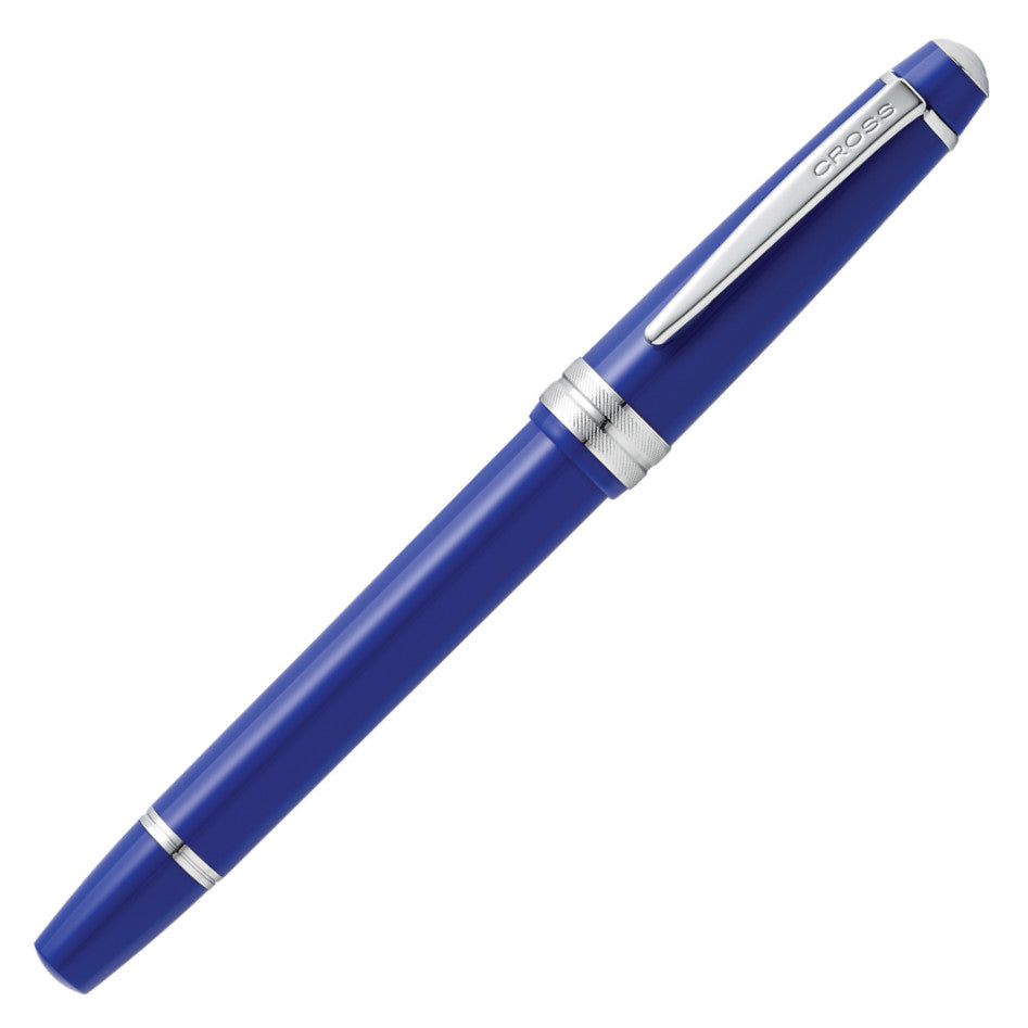 Cross Bailey Light Fountain Pen - Blue Chrome Trim AT0746-4MS