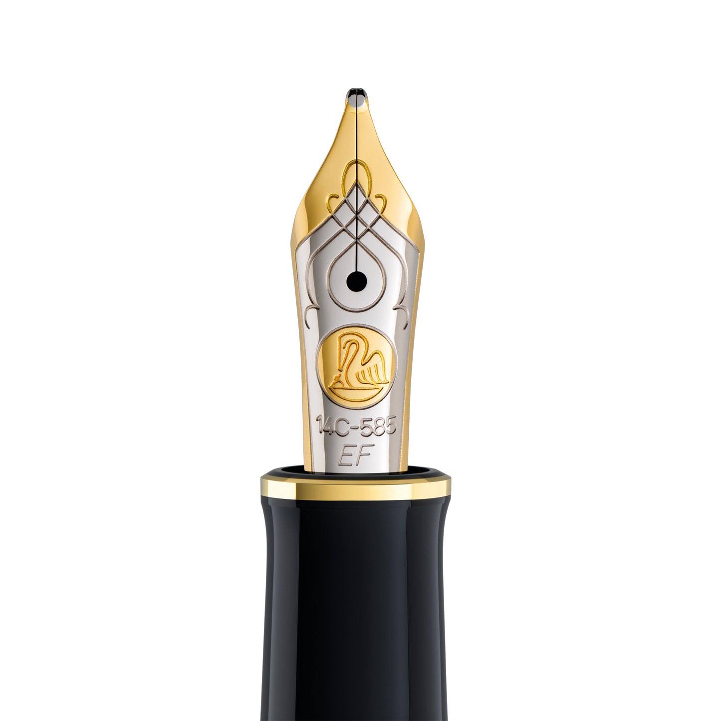 Pelikan M600 Fountain Pen Souverän® Black-Blue EF 995308