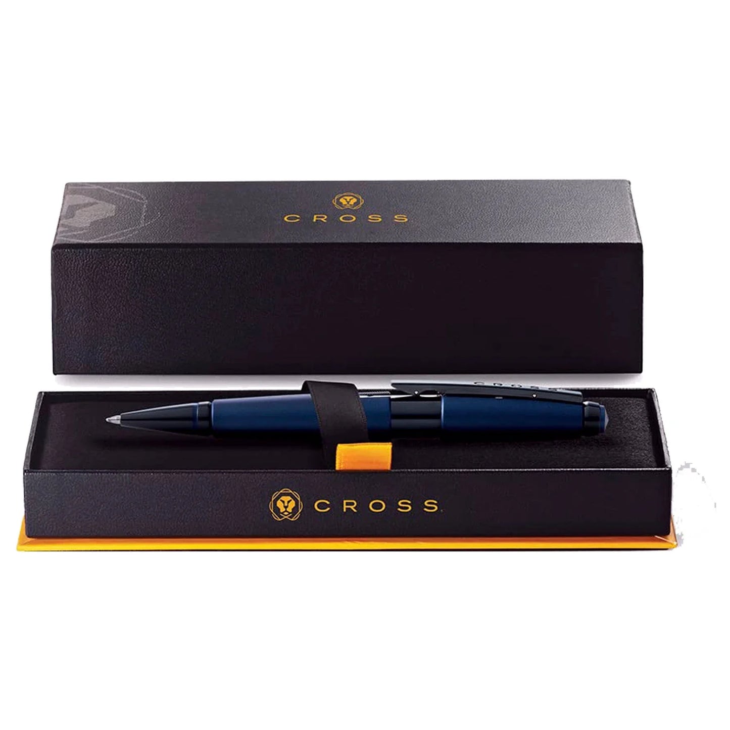 Cross Edge Matte Blue Lacquer Gel Rollerball Pen AT0555-12