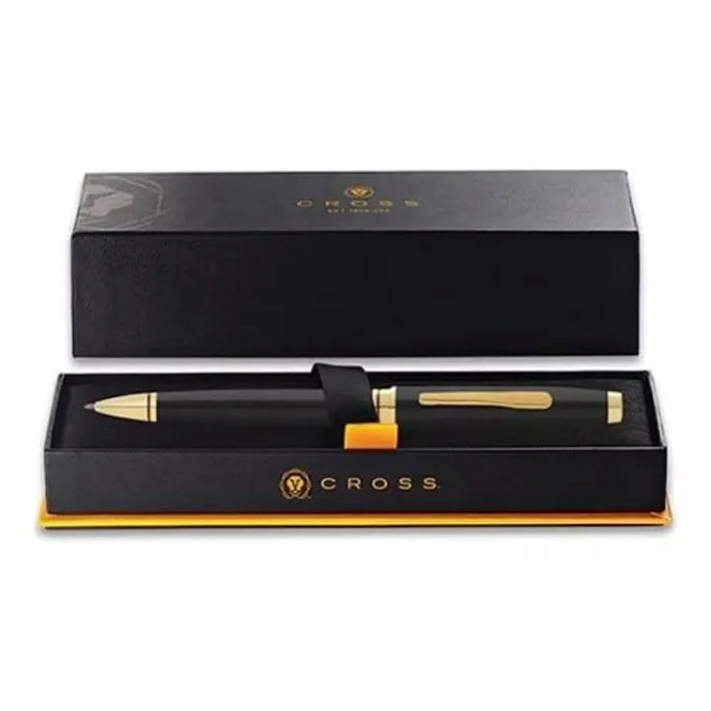 Cross Coventry Black Lacquer with Gold-Tone Ballpoint Pen AT0662-11