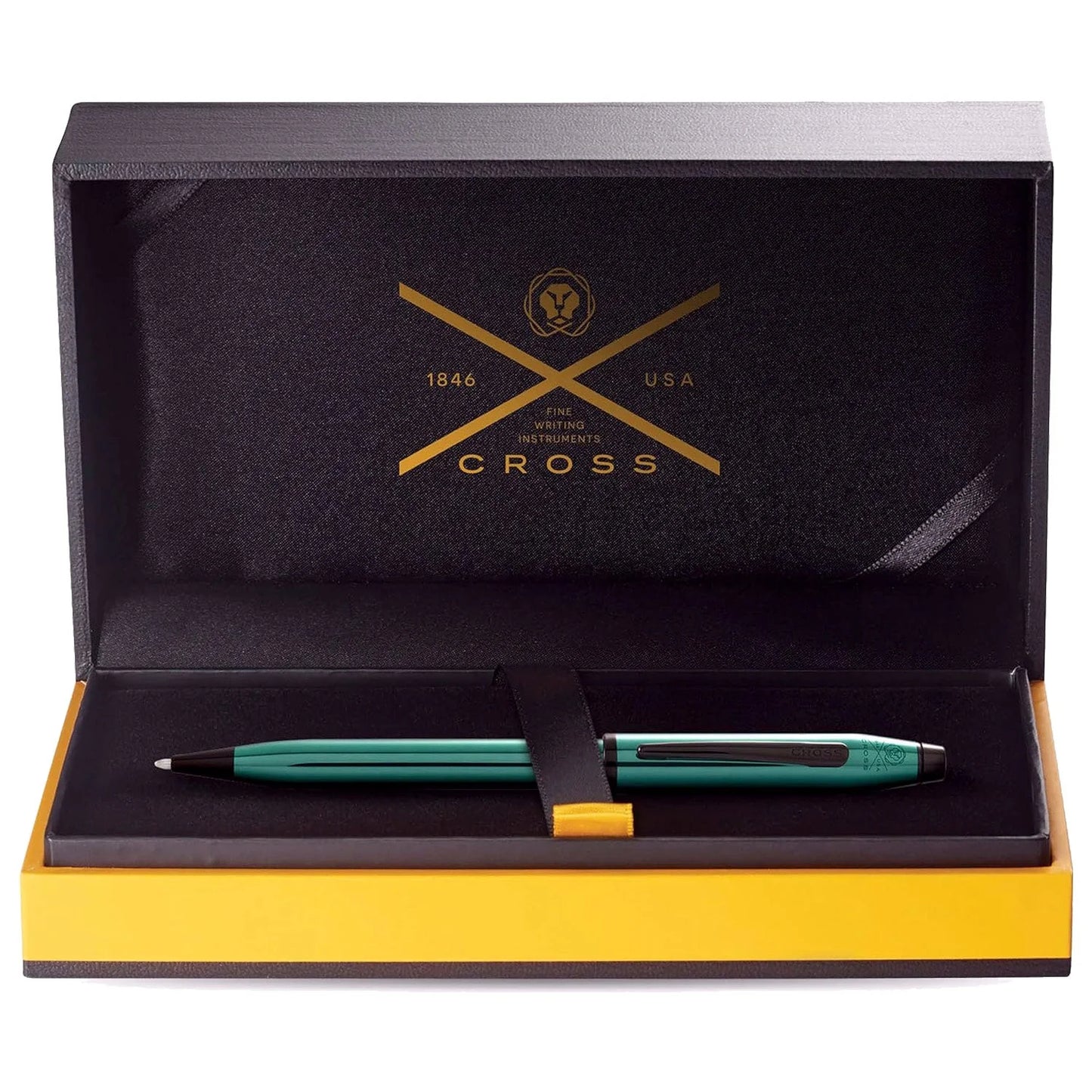 Cross Century II Translucent Green Lacquer Ballpoint Pen AT0082WG-139