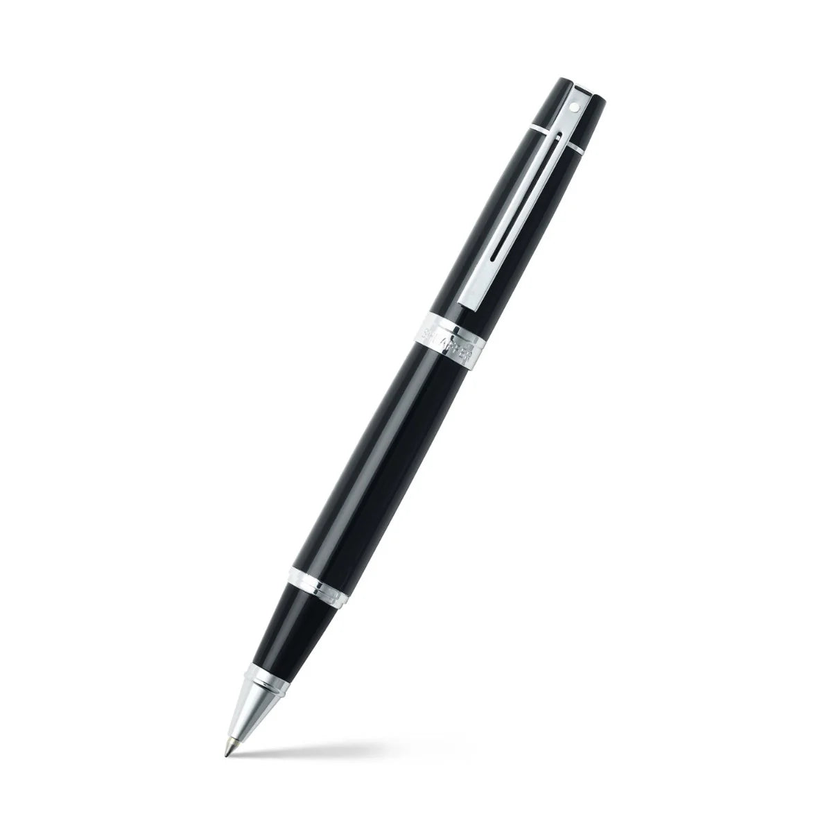 Sheaffer 300 Glossy Black with Chrome Trims Rollerball Pen E1931251