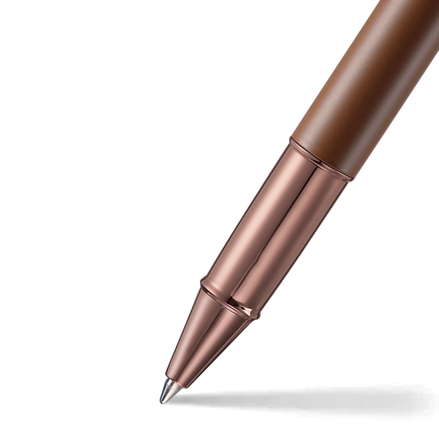 Sheaffer 100 9374 Coffee Edition Matt Brown Rollerball Pen with Regal Brown PVD Trims E1937451