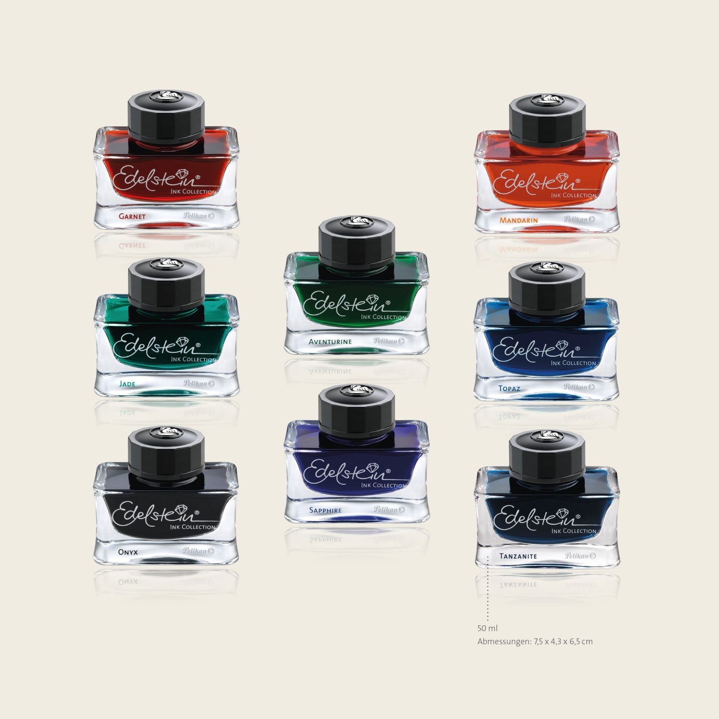 Pelikan Ink bottle Edelstein® Ink Collection contains 8 bottles 670802