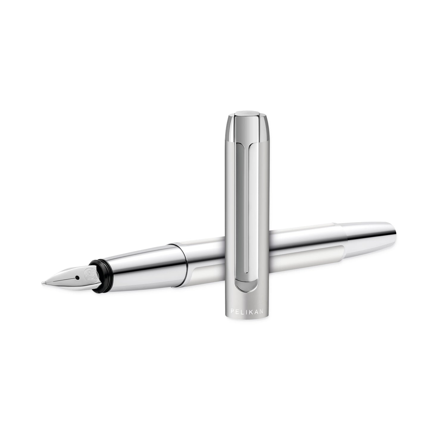 Pelikan P40 Fountain pen Pura® Silver