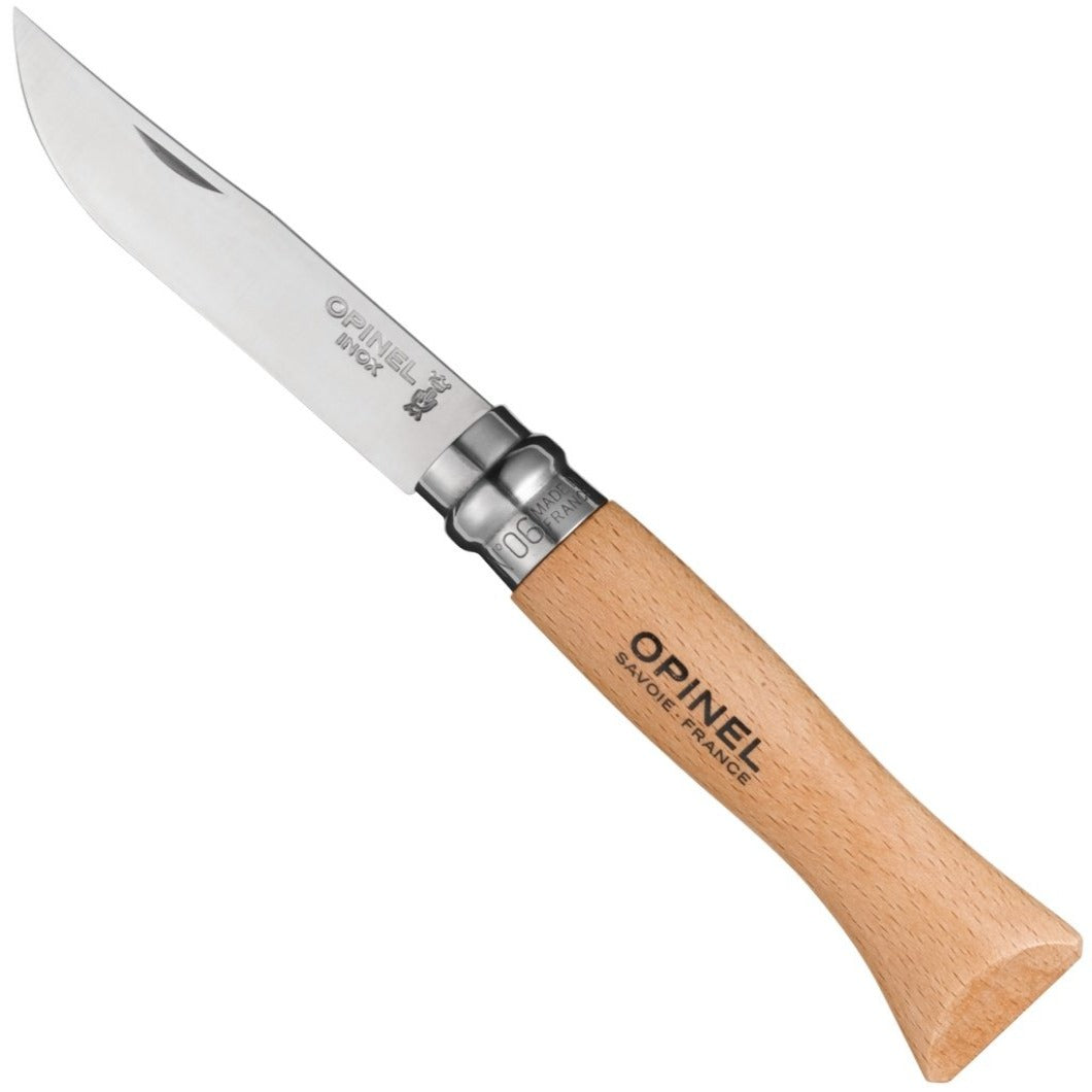 Opinel No.08 Stainless Steel Folding Knife 123080
