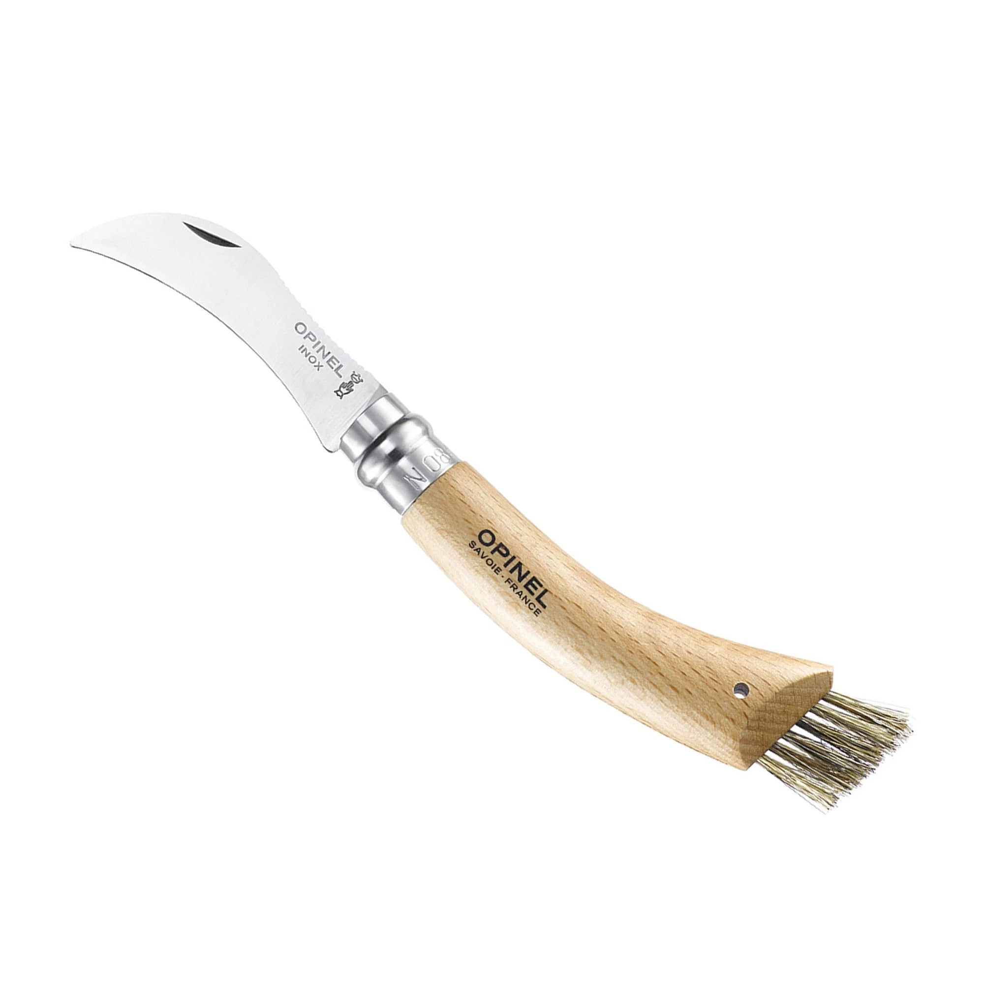 Opinel No.08 Stainless Steel Mushroom Knife 001250