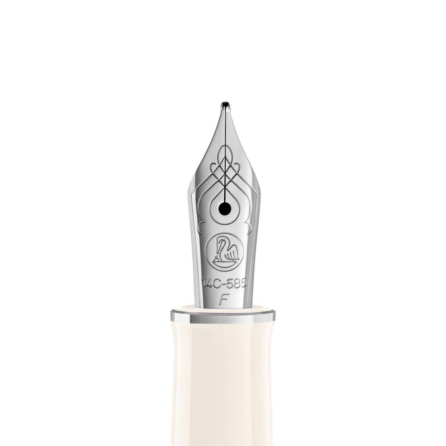 Pelikan M405 Fountain pen Souverän® Silver-White F 815512