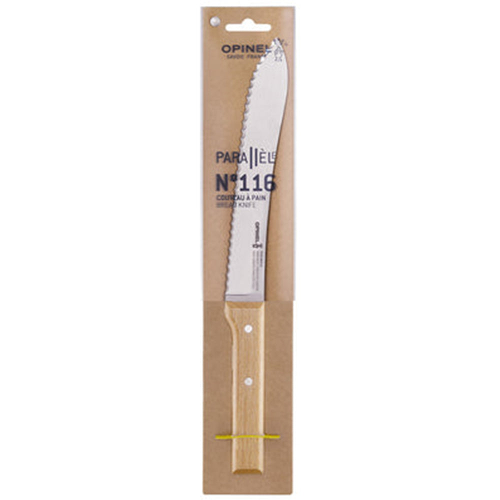 Opinel N°116 Parallèle Serrated 8" Bread Knife 001816