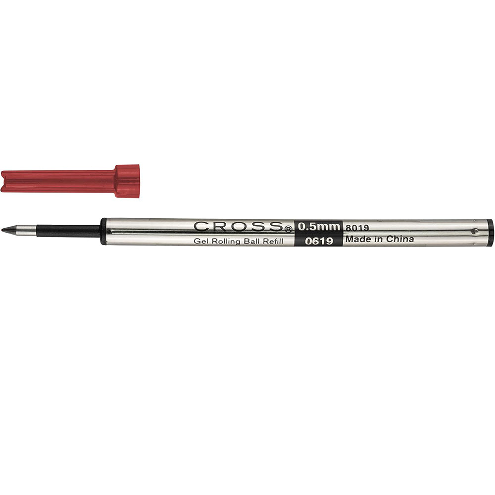 Cross Cross Gel Rollerball Pen Refill - Red Fine (0.5MM) 8019