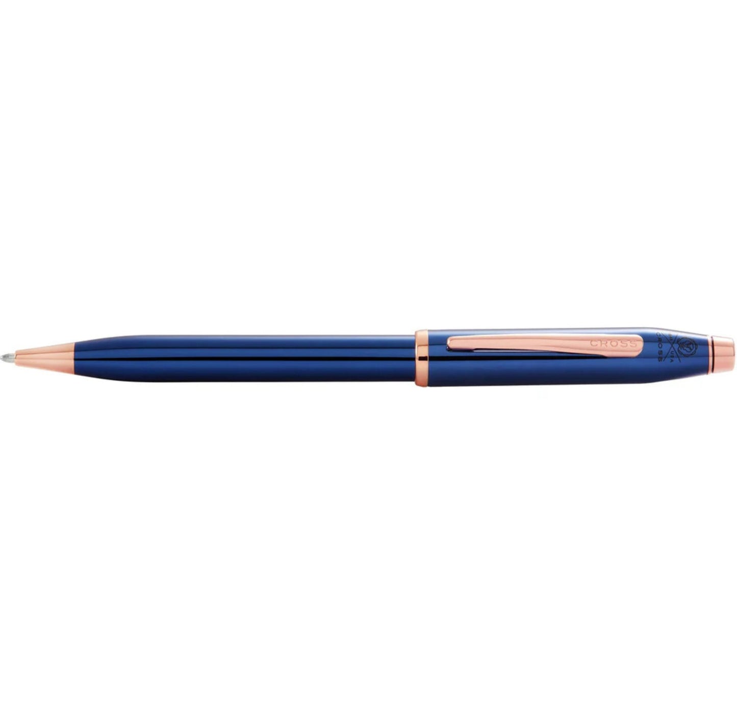 Cross Century II Translucent Lacquer Ballpoint Pen Cobalt Blue AT0082WG-138