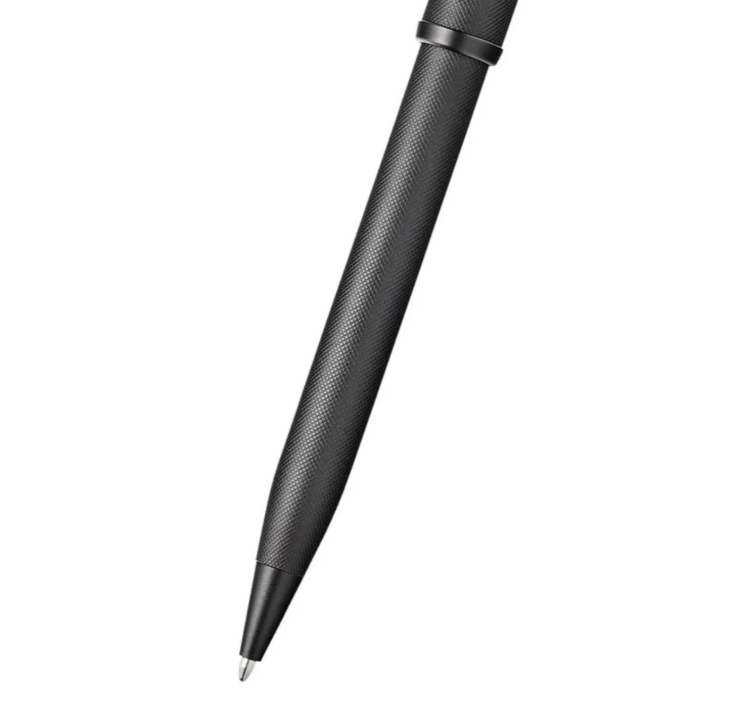 Cross Century II Black PVD Ballpoint Pen Micro-knurl AT0082WG-132
