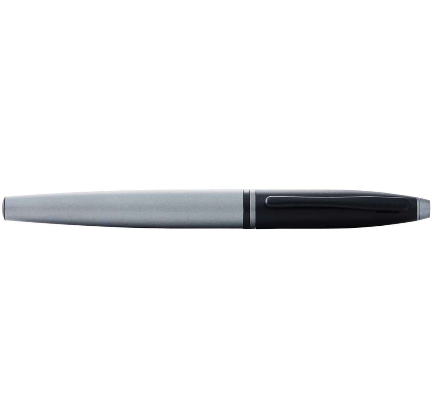 Cross Calais™ Matte Gray and Black Lacquer Stainless Steel Medium Nib Fountain Pen AT0116-26MJ
